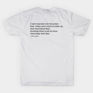 Rosa Parks Quote T-Shirt